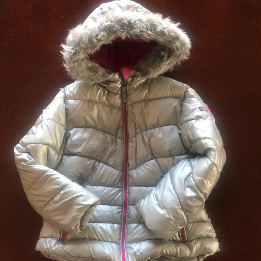 Warm coat.